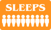 Sleeps 10